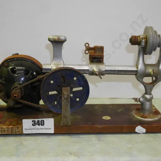 vintage electric watch maker's lathe