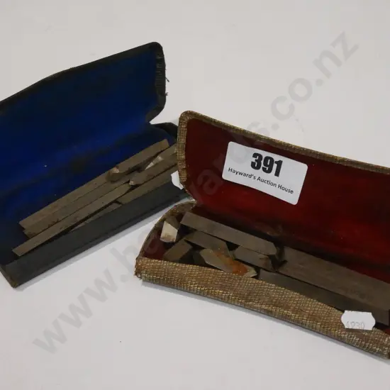 2 cases of cutting tools