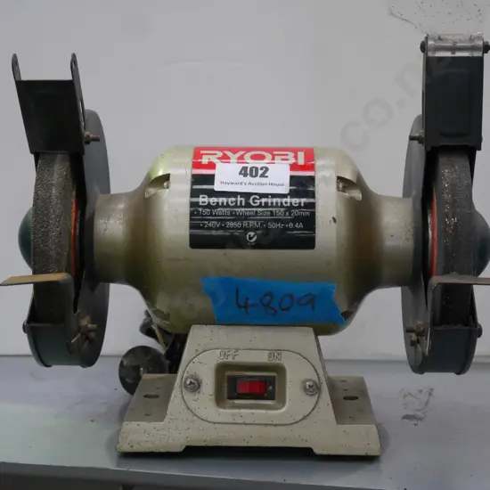 Ryobi 150mm bench grinder