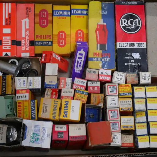 box of radio valves