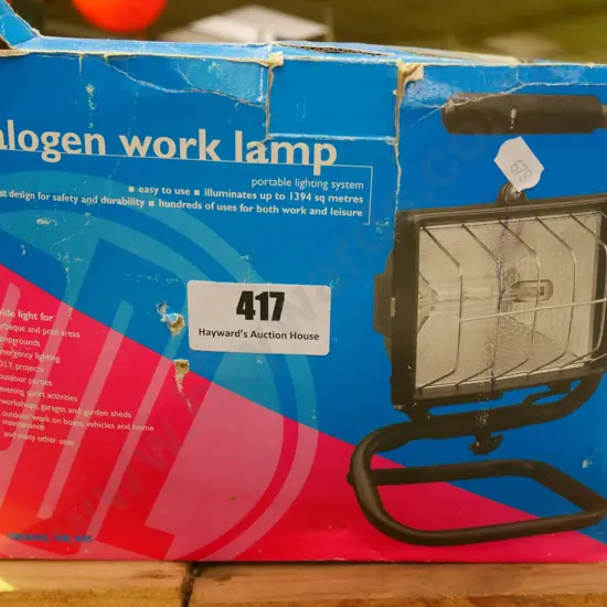 halogen work lamp