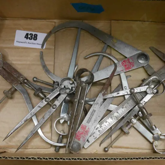 box of various calipers