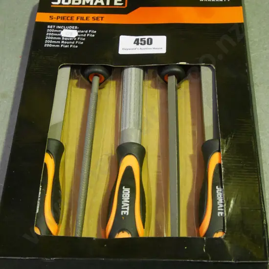 Jobmate 5 piece file set