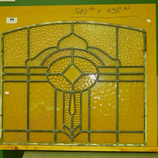 leadlight window pane H-540 W-635