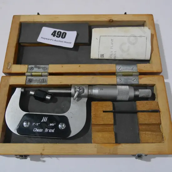 cased micrometer