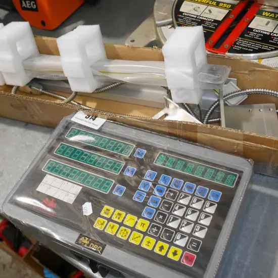 electronic 750mm read out scale, digital controller