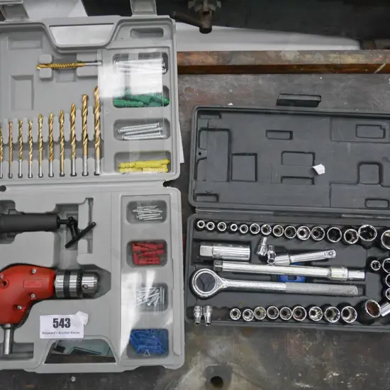 cased angle bit set, small socket set