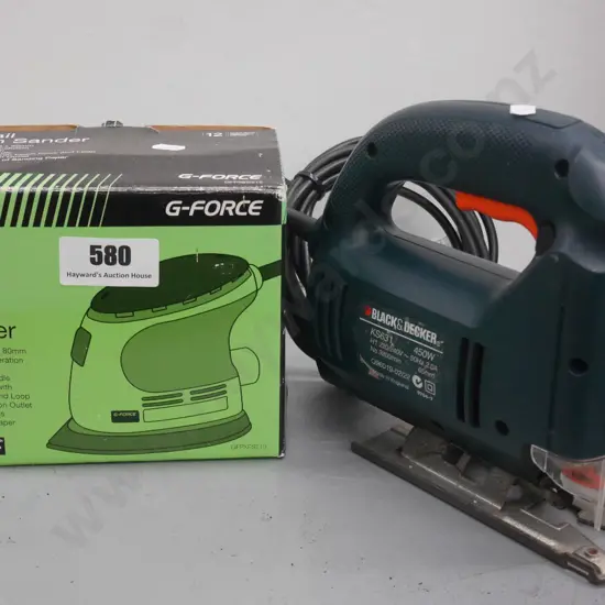 detailed palm sander, jigsaw