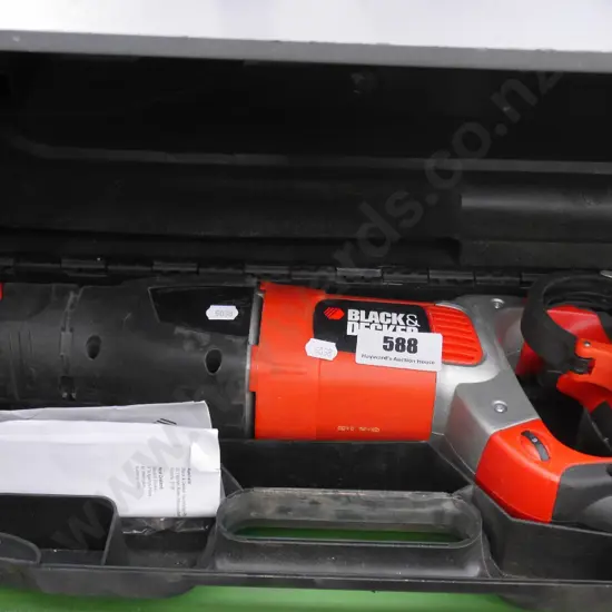 Black & Decker reciprocating saw