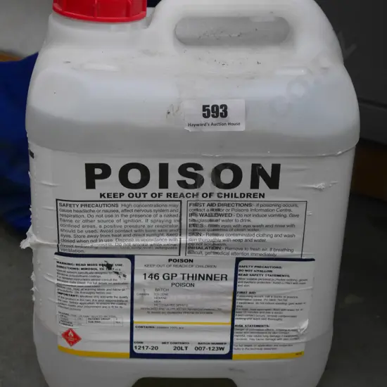 20L container of 146 GP thinner