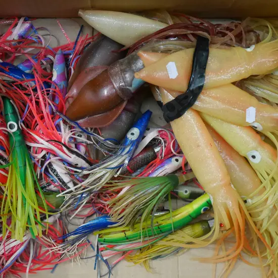 various fishing lures