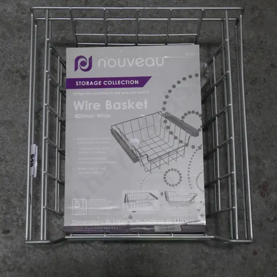 wire storage baskets