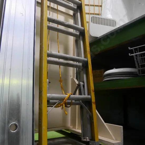 aluminium extension ladder