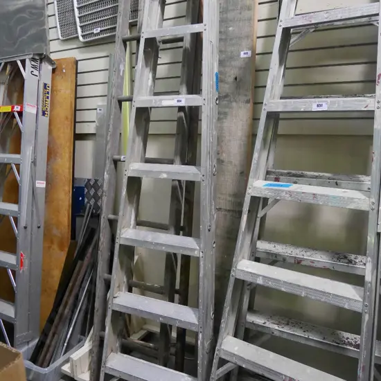 6 step aluminium ladder