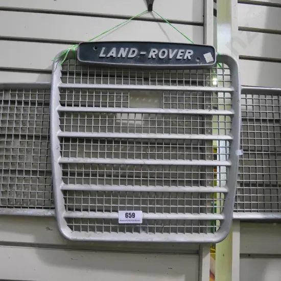 plastic Land Rover grille