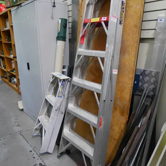 5 step aluminium ladder