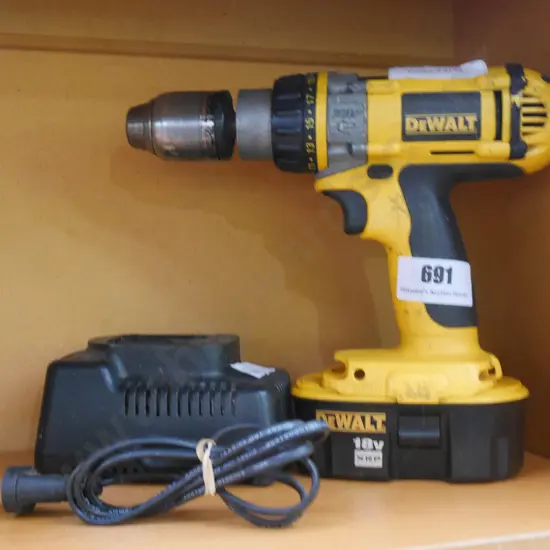 DeWalt battery drill and charger