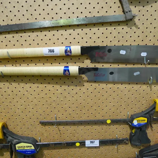 2 Japanese dozuki saws