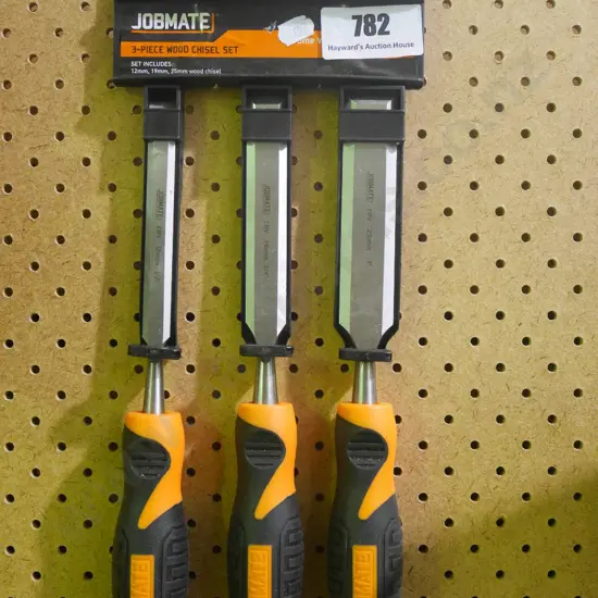 Jobmate 3 piece wood chisel set