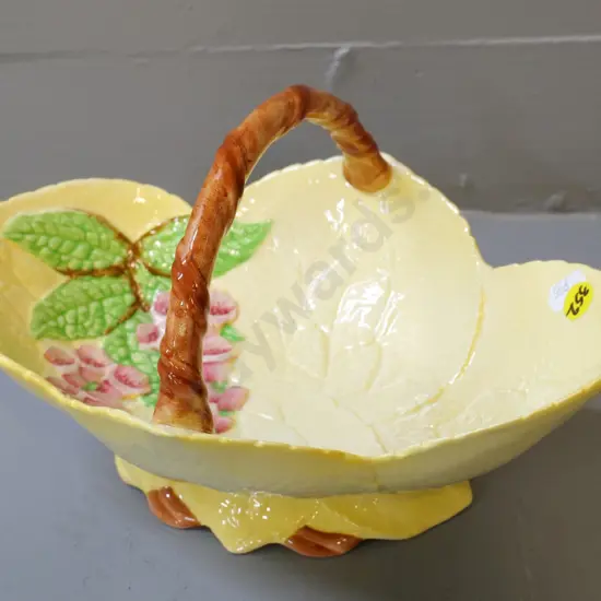 Carlton Ware foxglove basket H-160 L-300