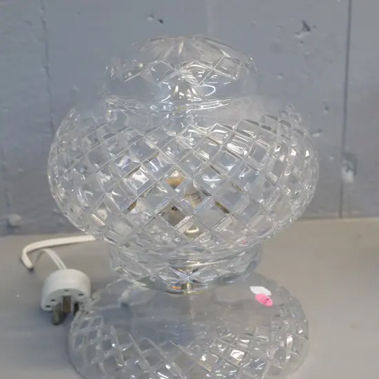 cut crystal table lamp H-240