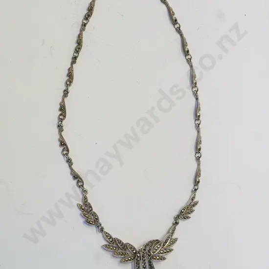 marcasite necklace