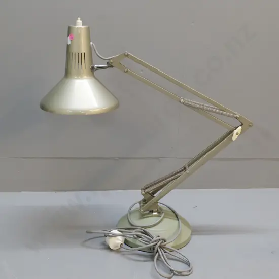 retro Superlux anglepoise lamp - shade diameter 200