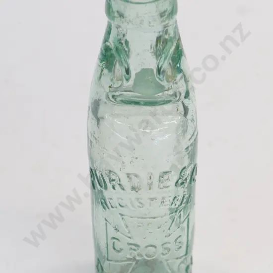 marble bottle, Purdie and Co, Dunedin, condition good, H-240