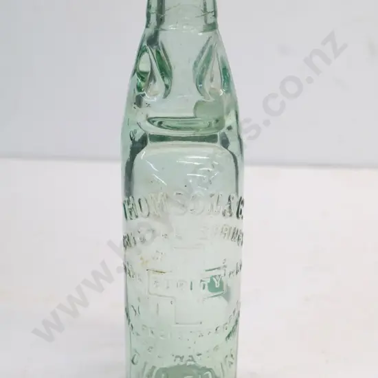 Marble bottle, Thomsons and Co Dunedin 1911, condition very good, H-240