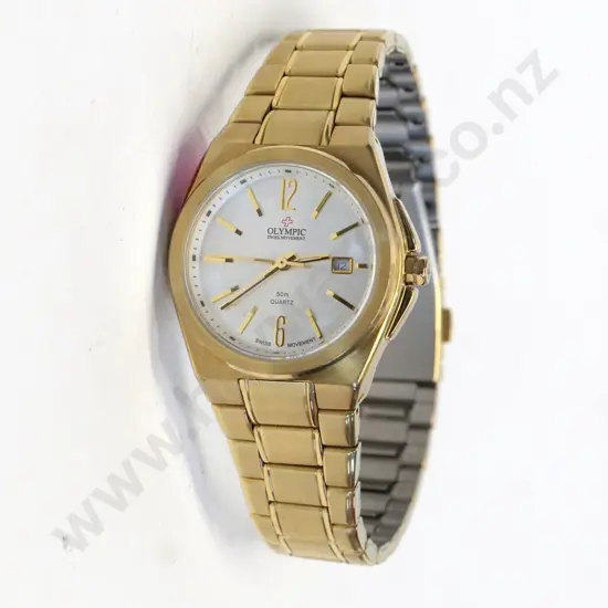 gents Olympic Swiss movement quartz watch
