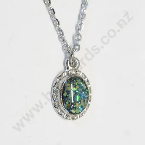 paua shell necklace no mark