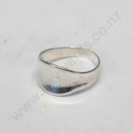 silver ring stamped stg sil
