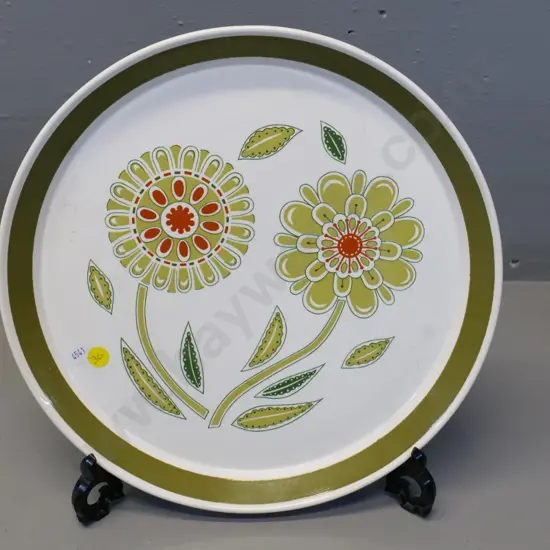 retro Crown Lynn Meri Meri plate - diameter 315