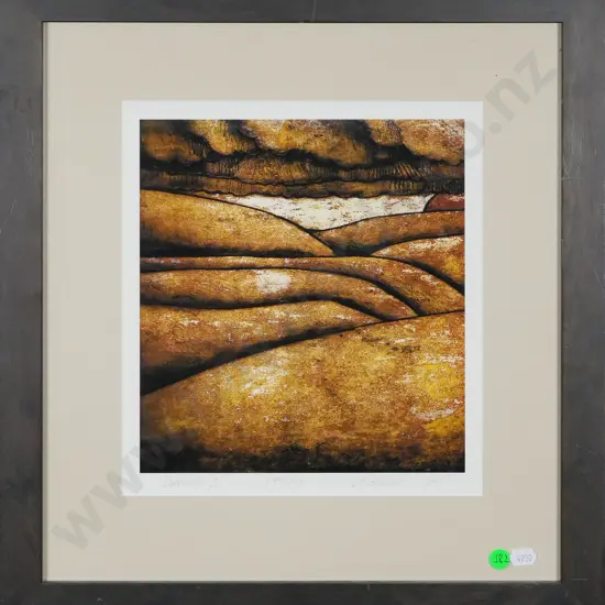 JA Gilmore - framed ltd edition print 137/150 "overcast I" H-230 W-220