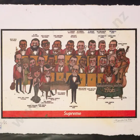 Fairchild, Paris - unframed ltd edition print 5/25 "Supreme" H-3960 W-570