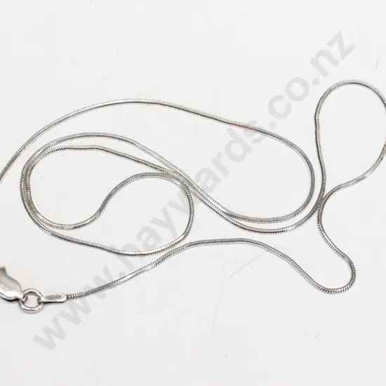 silver fine chain stamped 925