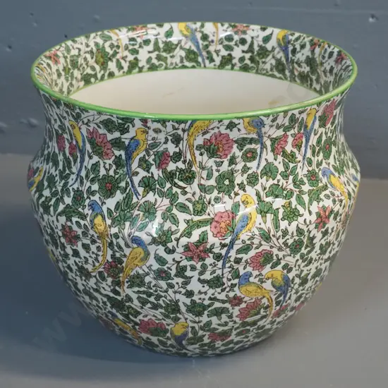 Royal Doulton Persian pattern jardiniere H-200 D-270