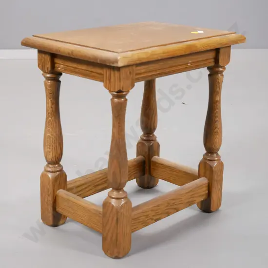 small oak side table H-370 L-350 W-255