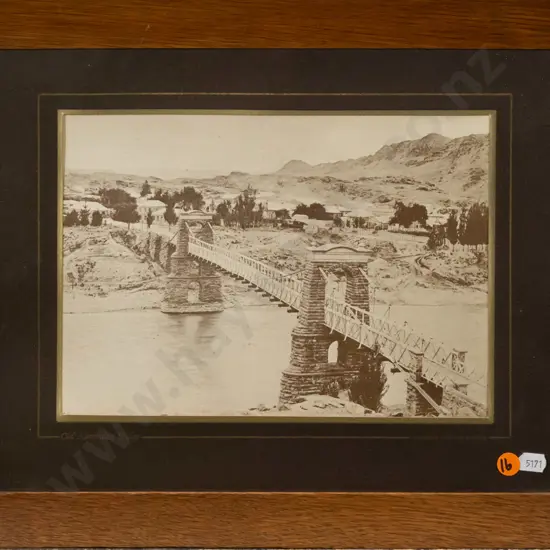 framed print - Old Alexandra Bridge H-180 W-250